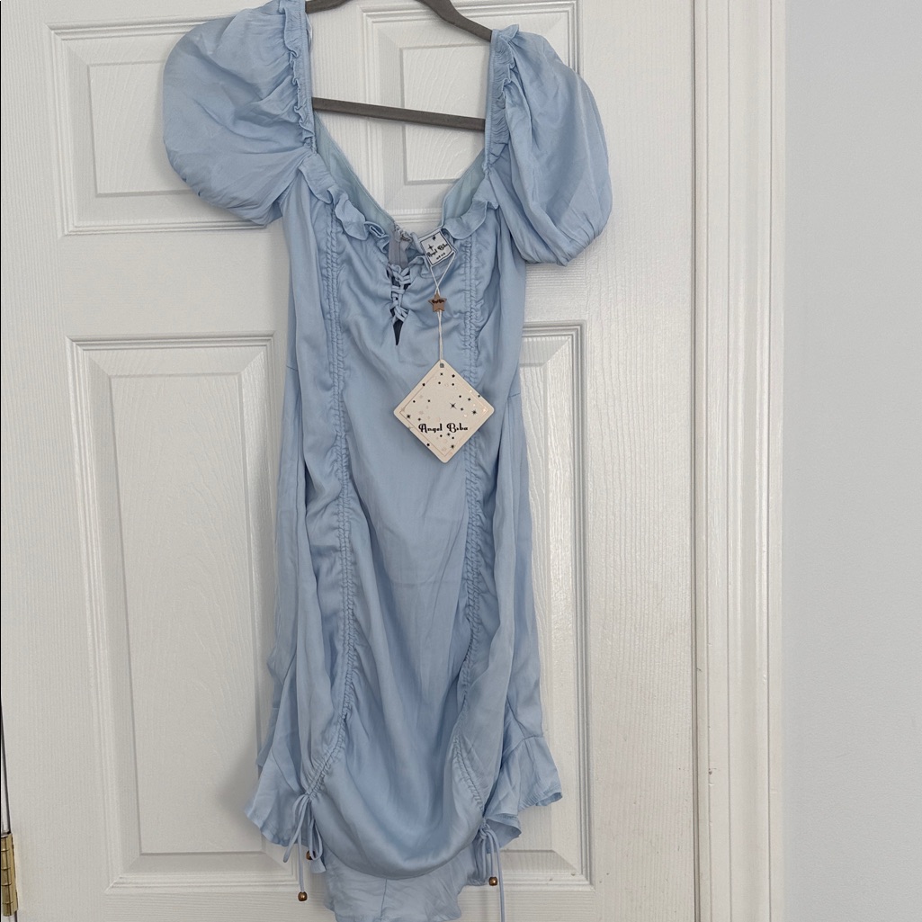 Angel Biba Light Blue Dress